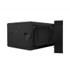 Wandmontierbarer Rack LANBERG WF02-6606-10B 6U 600x374,3x600 mm Edelstahl schwarz