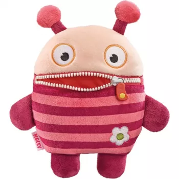 Sorgenfresser Molly, Plüschtier dunkelrot/creme, 23 cm