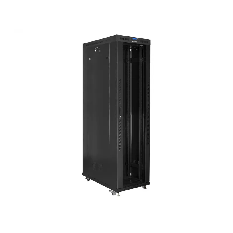 19-Zoll-Rack-Schrank LANBERG FF01-8247-12BL, 47U, 800x1200 mm, Glasfronttür