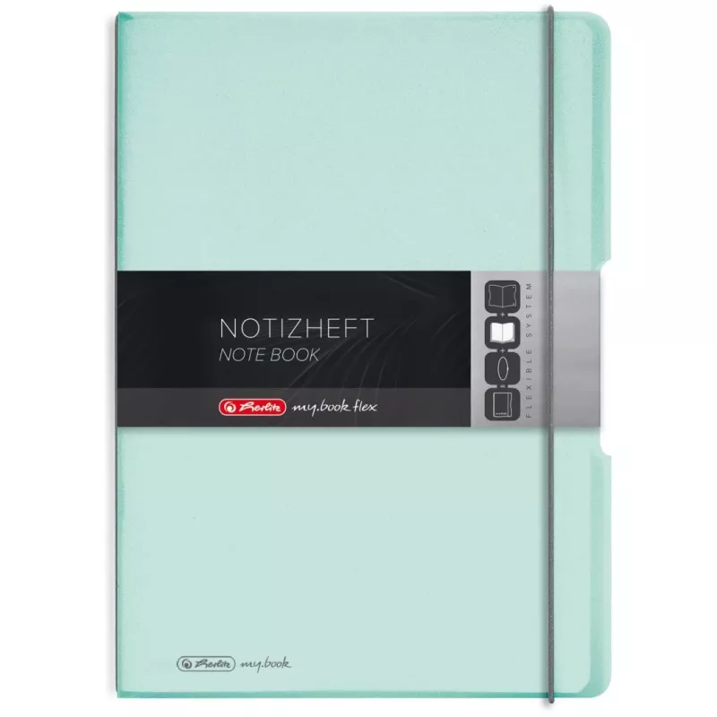 Schreibblock Herlitz 11408655 A4 40 Blatt Mintfarbe