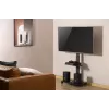 Gembird TVS-75S-02 TV-Bodenständer mit Rollen, 37 - 75, schwarz