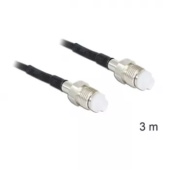 Koaxialkabel DeLOCK 88594 3 m FME Schwarz
