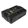 Unterbrechungsfreie Stromversorgung Grün Cell UPS06, Line-Interactive 600 VA (360 W), 6 AC-Ausgänge, LCD, USB, RJ-45, 12 V 7 Ah Batterie