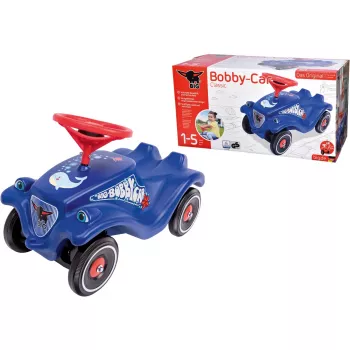 Rutschauto Simba-Dickie BIG Bobby-Car, Schiebeantrieb, Alter 1–5, 4 Räder, blau/rot