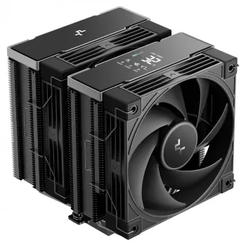 Luftkühler DeepCool AK620 G2 Digital NYX, 120-mm-Lüfter, max. Luftdruck 2,78 mmH2O, 144 × 127 × 159 mm, schwarz