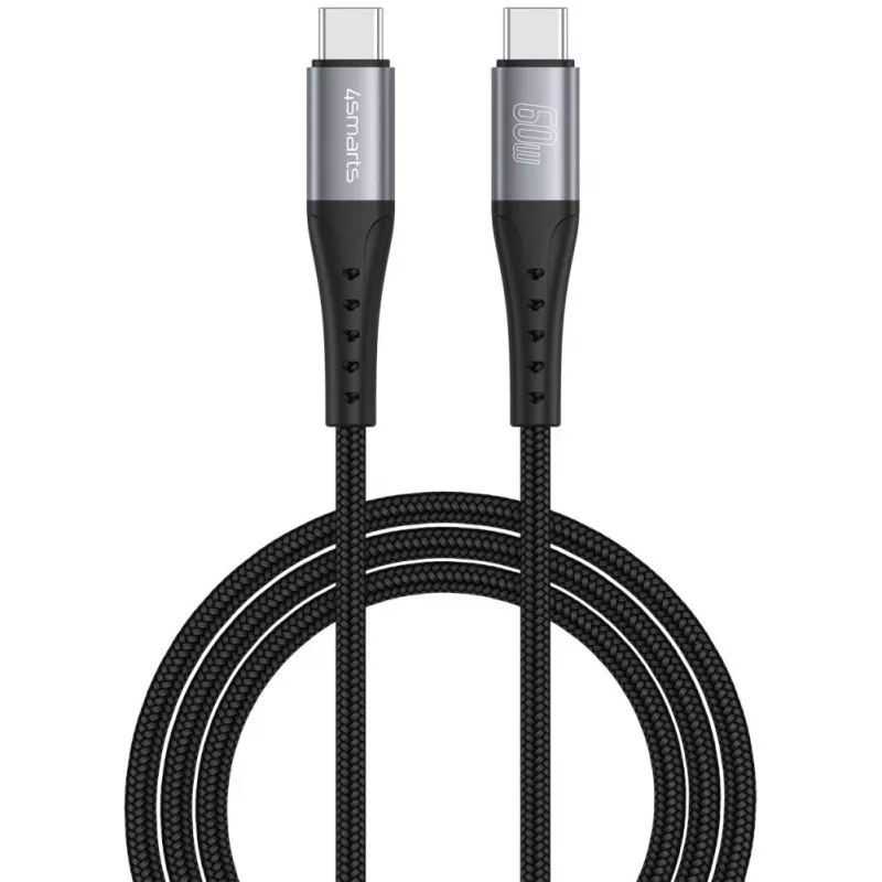 USB-Kabel 4smarts 541454 1,5 m USB-C Schwarz