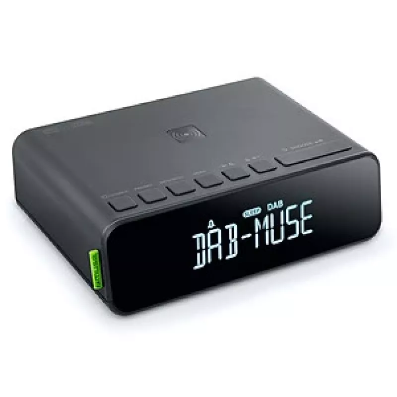 Muse | Weckerfunktion | M-175 WI | AUX-Eingang | Wecker | Schwarz