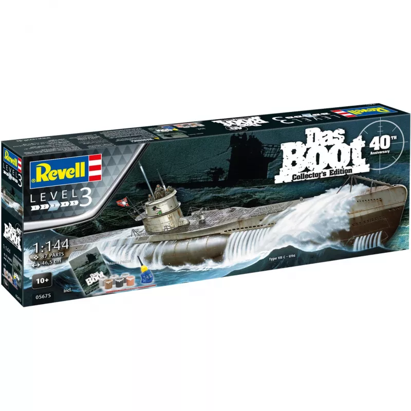 Maßstabsmodell Revell DAS BOOT 40. Jubiläums-Geschenkset