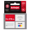 Tintenpatrone ActiveJet AC-576NX kompatibel für Canon CL-576XL High (XL) Yield, farbstoffbasiert Gelb/Rot/Blau, 15 ml