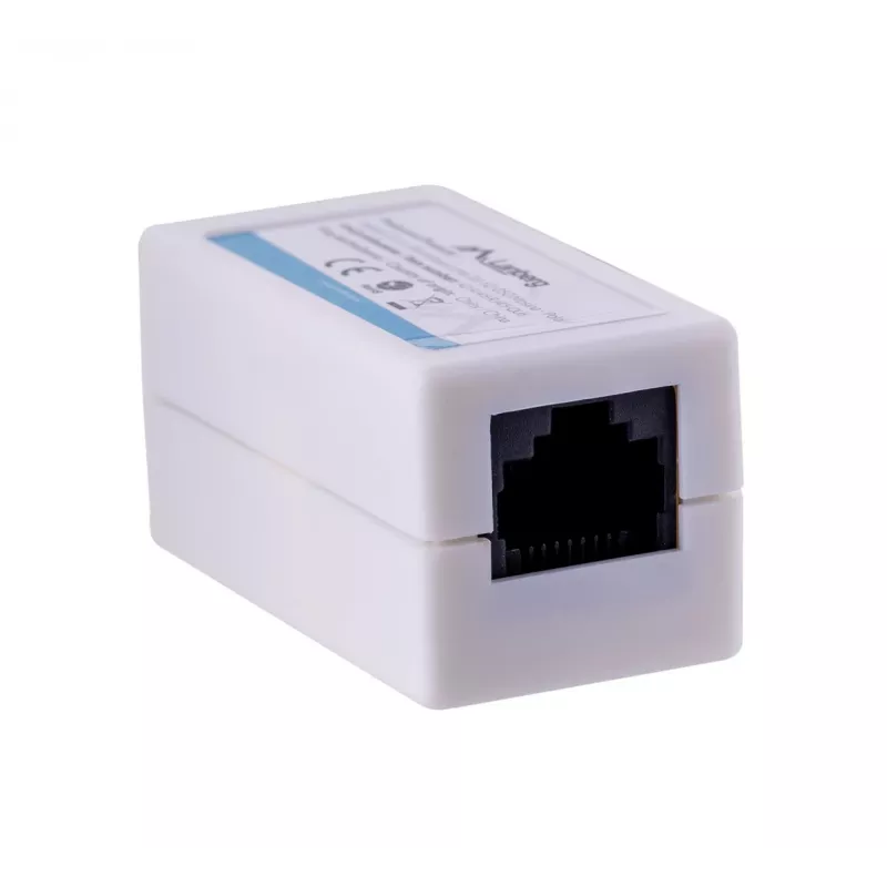 Netzwerk-Splitter LANBERG AD-RJ45-RJ45-OU6 — weißer RJ-45 1 Eingang zu 1 Ausgang