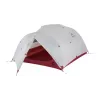 MSR Mutha Hubba NX Zelt für 3 Personen, Grau, Rot