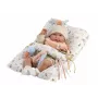 Puppe Llorens Mimi Baby 42 cm — weinendes Baby mit realistischen Merkmalen und weichem Körper