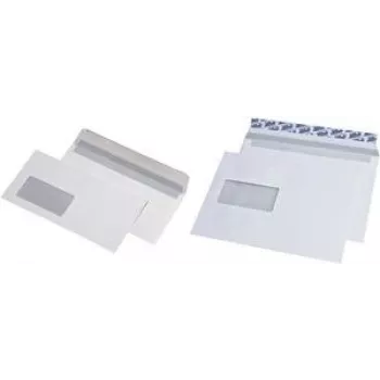 Umschlag MAILmedia C5 248140 selbstklebend mit Fenster, weiß