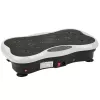 Extralink Vibrationsplattform für Training Fitness Moonwalk Spinmove Weiß