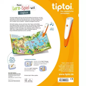 tiptoi Meine Lern-Spiel-Welt: Englisch, Lernbuch