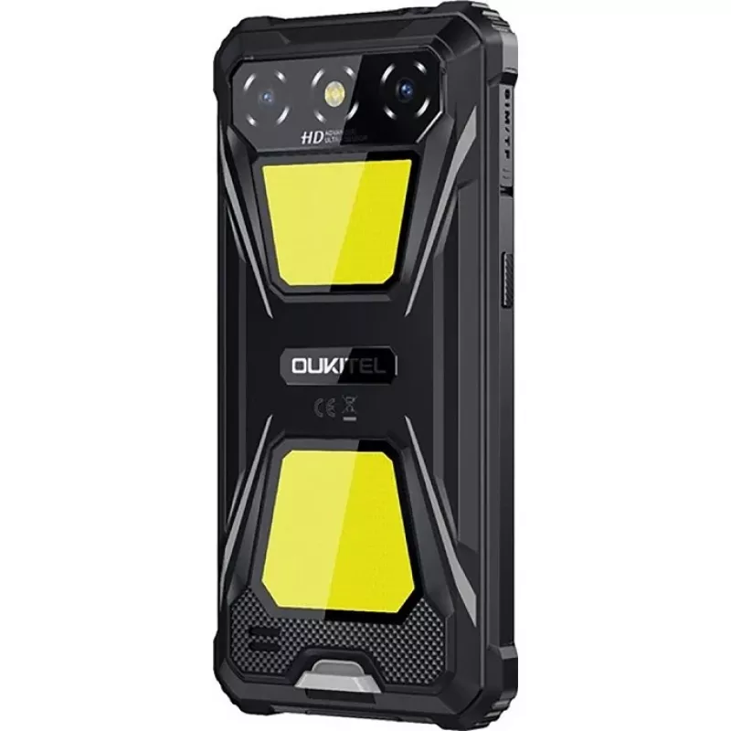 OukiTel G5 Smartphone 6 Zoll Bildschirm, 4 GB RAM, 128 GB Speicher, 6300 mAh Akku, Schwarz