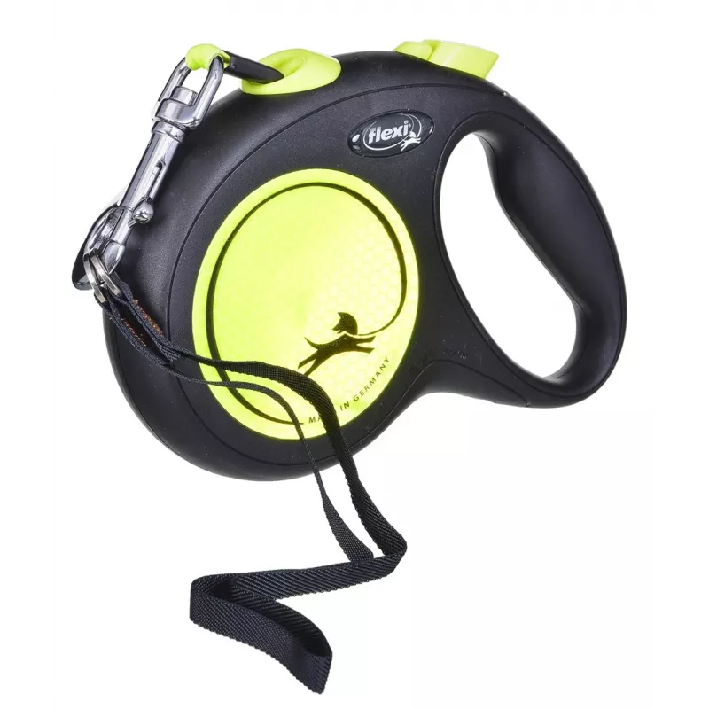 FLEXI neu Neon L – Rollleine – 5 m