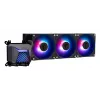 All-in-One-Wasserkühlung MSI MAG Coreliquid A15 360 — 3x 120 mm Lüfter, Radiator 394 x 120 x 27 mm, Pumpe 5V, RGB, unterstützt LGA 1851