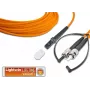 Lightwin Hochwertiges Duplex LWL-Patchkabel, MM OM2, MTRJ - ST LWL-Patchkabel (LDP-50 MTRJ-ST 2.0)