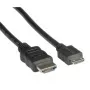 VALUE HDMI High Speed Kabel mit Ethernet, HDMI ST - Mini HDMI ST 2,0m (11.99.5580)