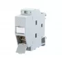 METZ CONNECT REGplus IP20 E-DAT Modul, CAT 6A Buchse für Hutschiene TH35, Grau