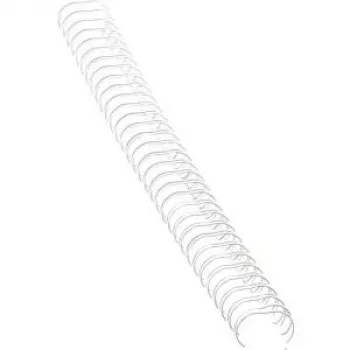 Fellowes - Bindekamm - 10 mm - 34 Ringe - A4 (210 x 297 mm) - 80 Blatt - Silber - 100 Stk. (5327901)