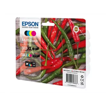Epson C13T09R94010 Tintenpatrone 4 Stück Original Hohe (XL) Reichweite Schwarz, Cyan, Magenta, Gelb