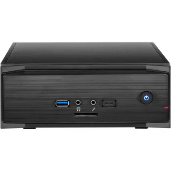 Inter-Tech MW-01 II Gehäuse Mini-ITX, USB 3.0 (Typ A+C) schwarz, Kartenleser (88881244)