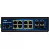 ALLNET industrial PoE Switch ALL-SGI8112PMJ 8+4 Ports