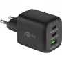 Goobay 64753 Charger for Mobile Devices Headphones - Smartphone - Tablet Schwarz AC Fast Charging Innenbereich (64753)