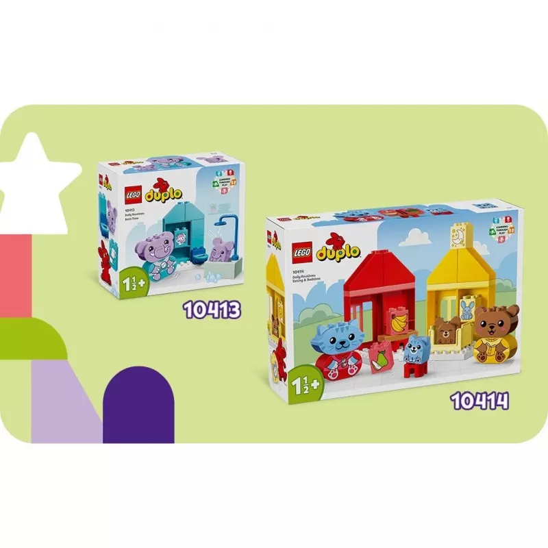 LEGO DUPLO Meine ersten Tagesabläufe: Essen & Schlafenszeit 10414