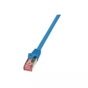 Netzwerkkabel LogiLink 3m Kat.6 RJ-45 S/FTP Blau
