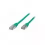 S/CONN 1m RJ45 Netzwerkkabel Grün Cat6 S/FTP (S-STP)