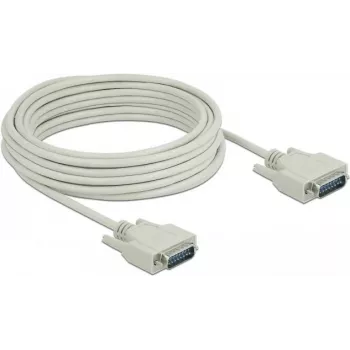 Serielles Kabel DeLOCK 85979 Beige 10 m Sub-D15