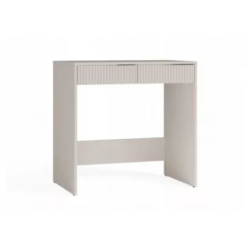 Desk top e shop MARINA 2S schlank KASZMIR — kompakter Schreibtisch mit 2 Schubladen, schmales Profil