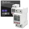 Hutschienen-WLAN-Relais QOLTEC 50990, einkanalig, 63A Schaltleistung für Stromzählung und Fernsteuerung