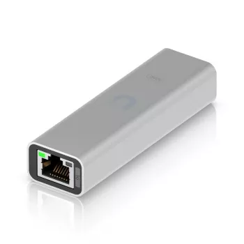 Ubiquiti Plug-and-Play, nahtlose 5GbE-Netzwerkkonnektivität über Ethernet (UACC-ADAPTER-RJ45-USBC-5GE)