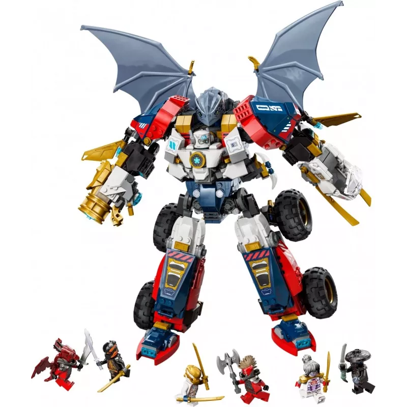 LEGO NINJAGO 71834 Zanes Ultra Combiner Mech
