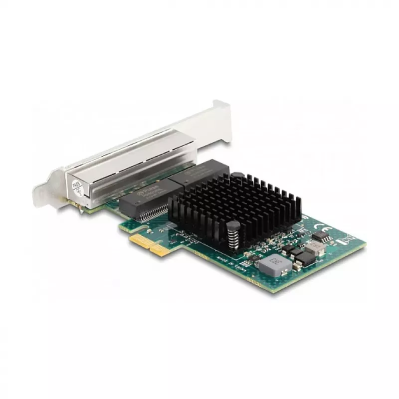DeLOCK PCI Express x1 Karte auf 4 x RJ45 Gigabit LAN BCM