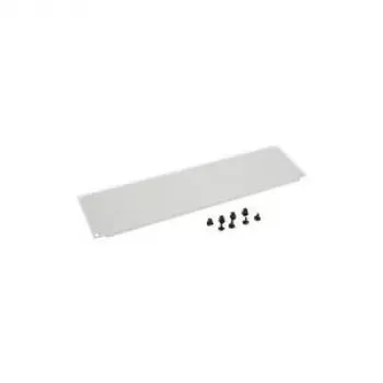 Blindplatte Triton 19 Zoll 2U mit Kunststoffstiften