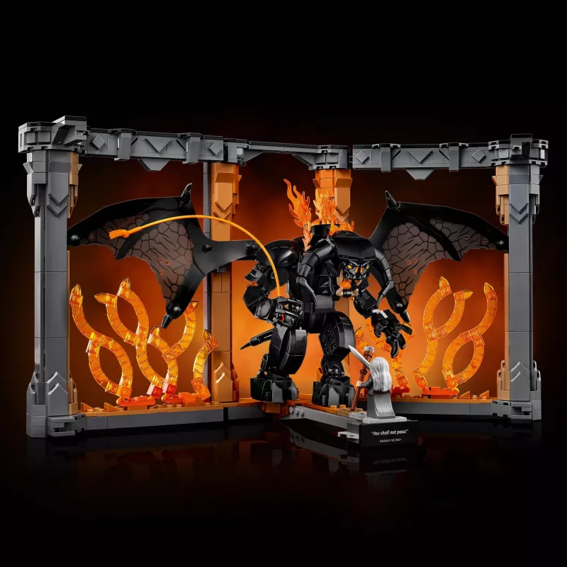 LEGO ICONS 10367 Der Herr der Ringe: Balrog Book Nook