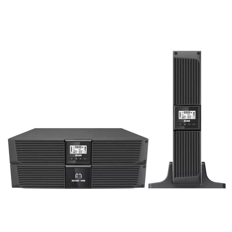 UPS EVER RT 1000 T 1000VA 800W – Rack/Tower Online-USV, 1000 VA, 800 W Ausgang