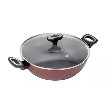 Suppentopf JATA TF924 2,4 L Rot Aluminium