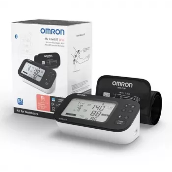 Omron M7 Intelli IT Oberarm-Blutdruckmessgerät, automatisch, 2 Benutzer