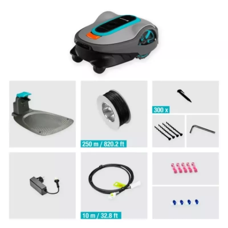 Gardena 15108-35 SILENO life 1500 m² Mähroboter