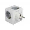 Netzstecker-Adapter Typ F DeLOCK 11496 2 USB-Anschlüsse 5 V 2,4 A 3 A