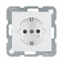 Steckdose Typ F berker 47231909, 16 A, 250 V, weiß, Kunststoffgehäuse