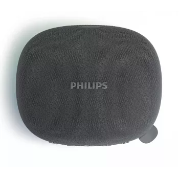 Bluetooth-Lautsprecher Philips TAS2307BK/00 mit integrierten Lichtern, kabellose Audiowiedergabe