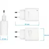 Alcasa PCA-W003W Ladegerät für Mobilgeräte Weiß (PCA-W003W)