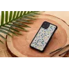 Smartphone-Hülle man and wood für iPhone 11 Pro Max – Blaues Dreieck, schwarze Schutzabdeckung